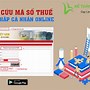 Tra Cứu Mã Số Thuế Online